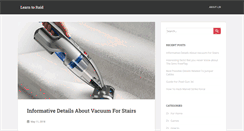Desktop Screenshot of learntoraid.com